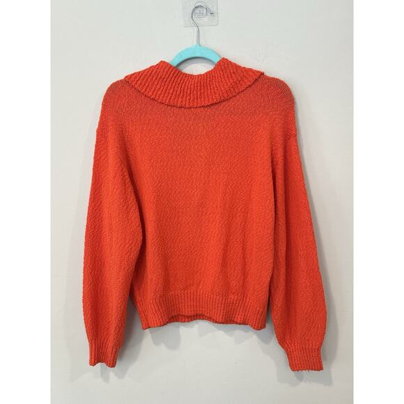 Anthropologie Maeve Polo Bell Sleeve Sweater Large 2151 - Picture 3 of 10